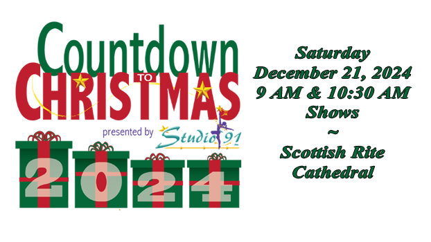 Studio '91 –  Combo1:  12/21/2024 – 9 AM, 10:30 AM Shows