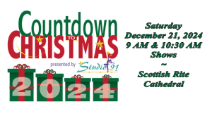Studio '91 –  Combo1:  12/21/2024 – 9 AM, 10:30 AM Shows